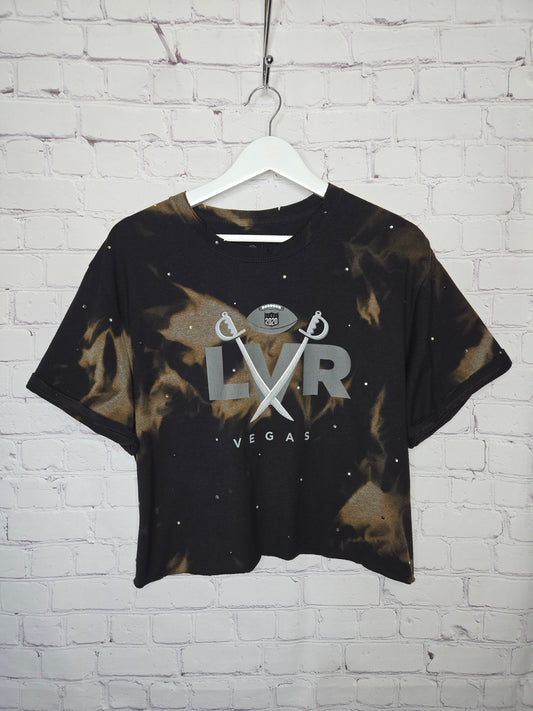 Las Vegas Raiders Crop Tee