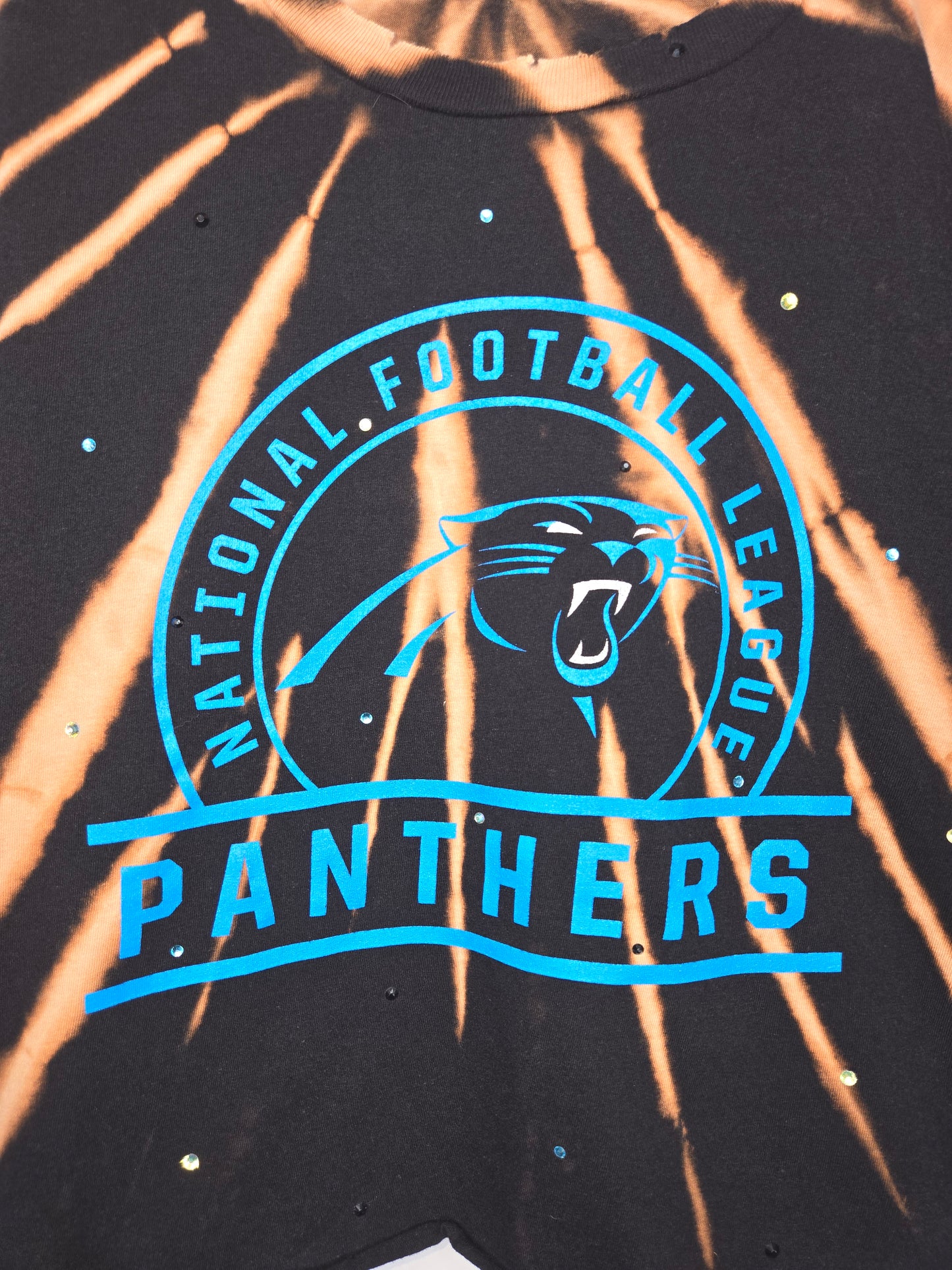 Carolina Panthers Crop Tee