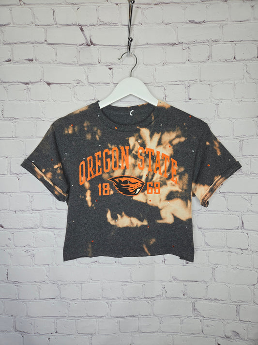 Oregon State Beavers Crop Tee
