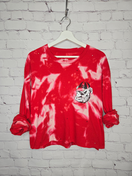 George Bulldogs Crop Tee