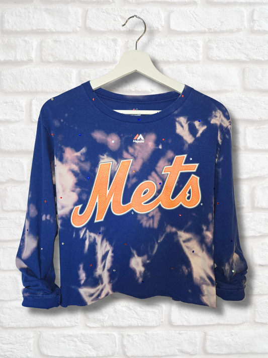 New York Mets Crop Top