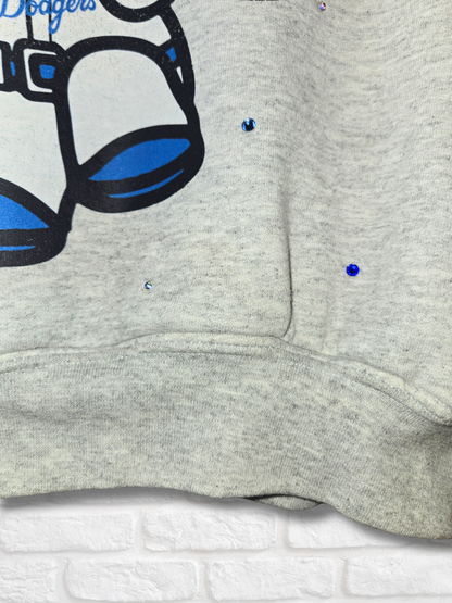 Dodgers HK Crop Hoodie