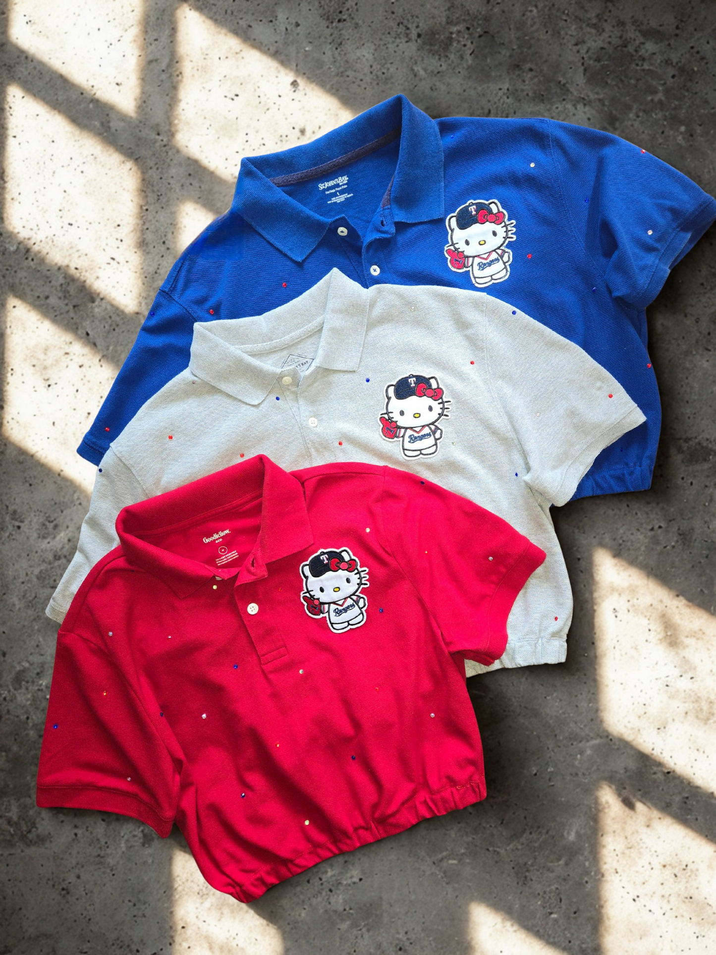 Texas Rangers HK Crop Polo