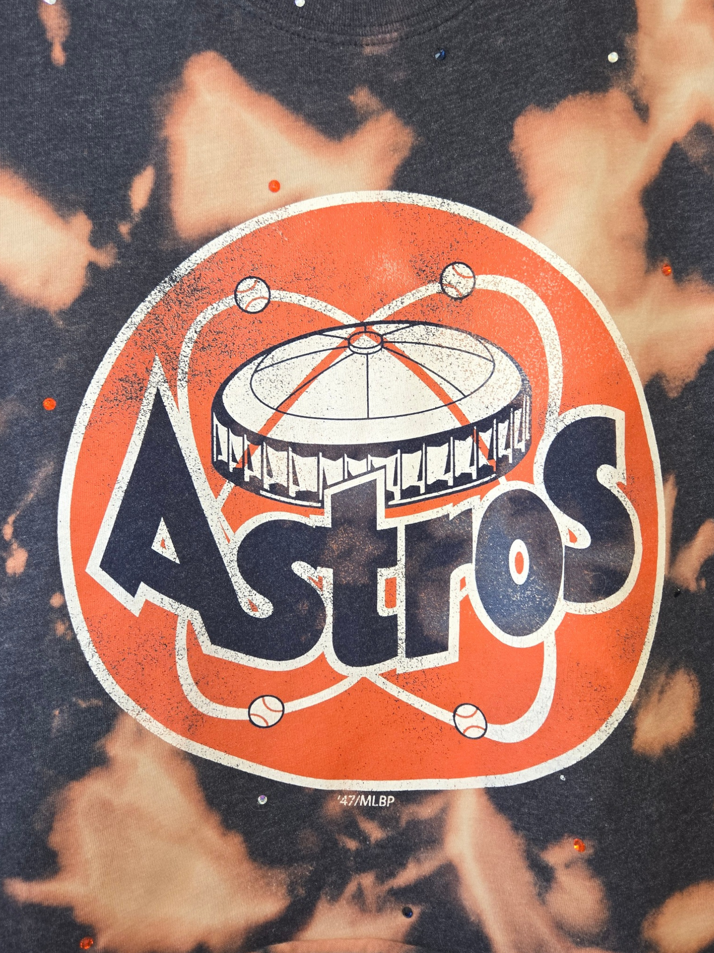 Houston Astros Crop Top- Large