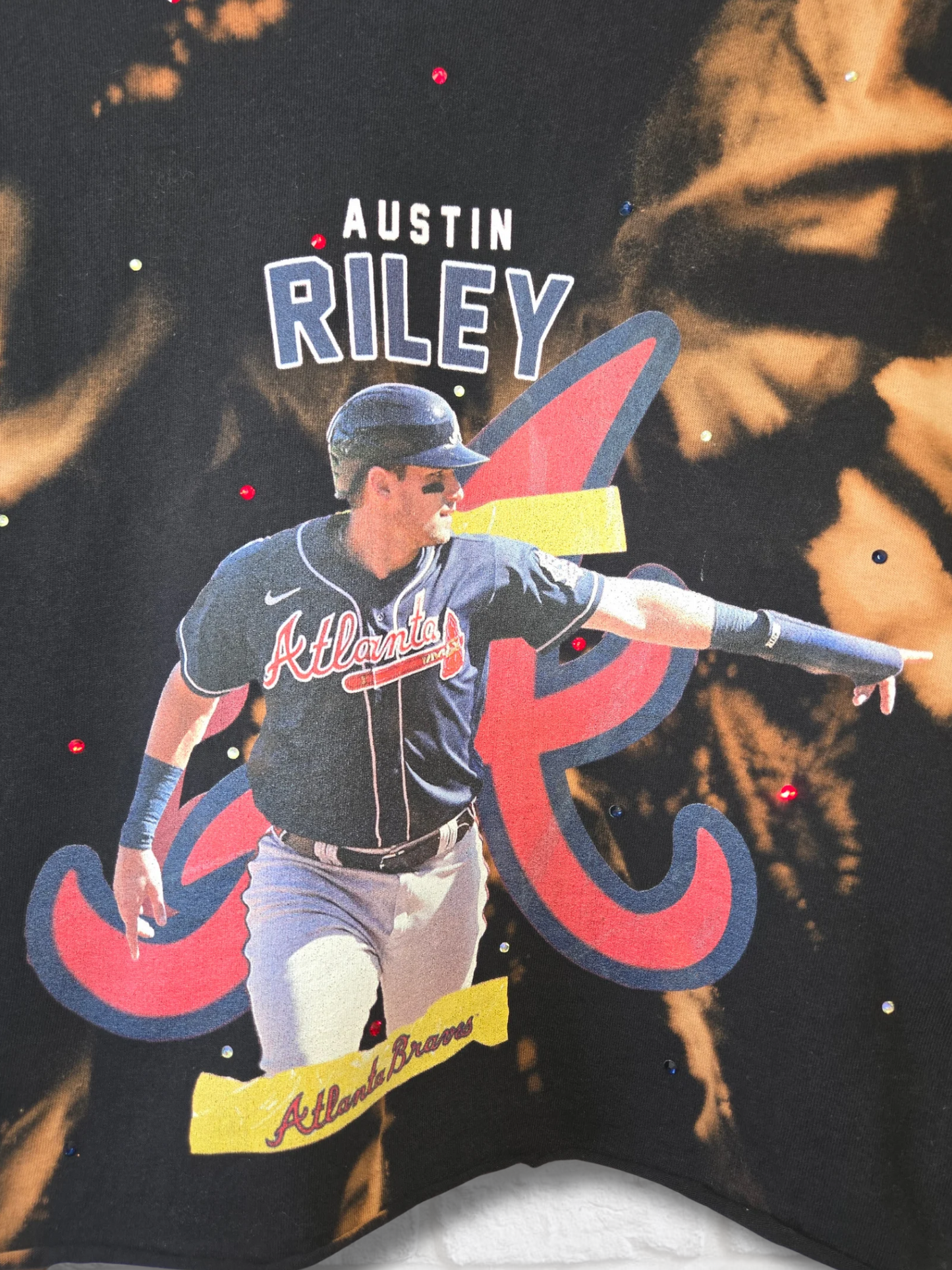 Atlanta Braves Crop Top- XL
