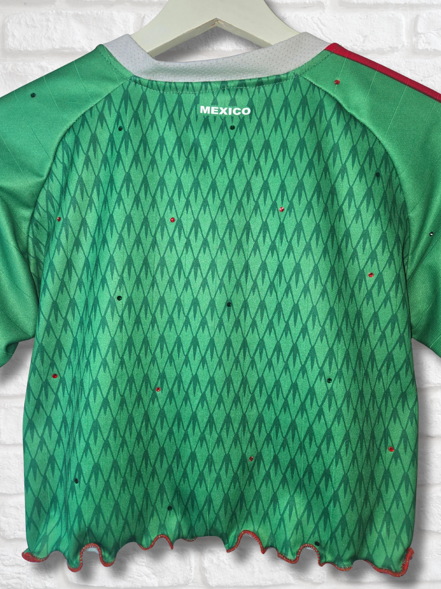 Team Mexico Ruffle Crop Top -  XS/S