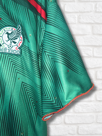 Team Mexico Ruffle Crop Top -  XL