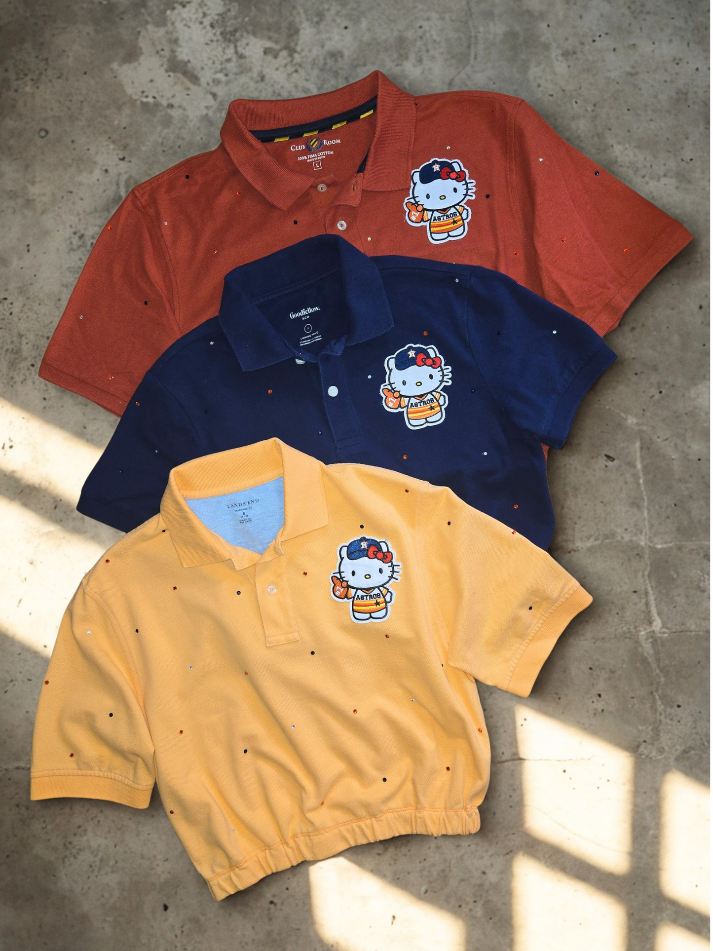 Astros HK Crop Polo
