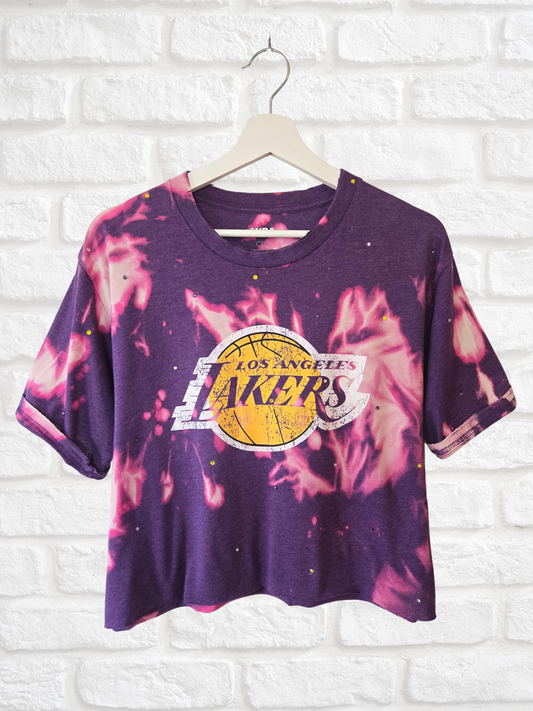 Los Angeles Lakers Crop Top - Large