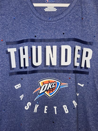 OKC Thunder Crop Top-XL
