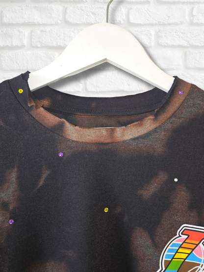 Los Angeles Lakers Pride Crop Top- XL