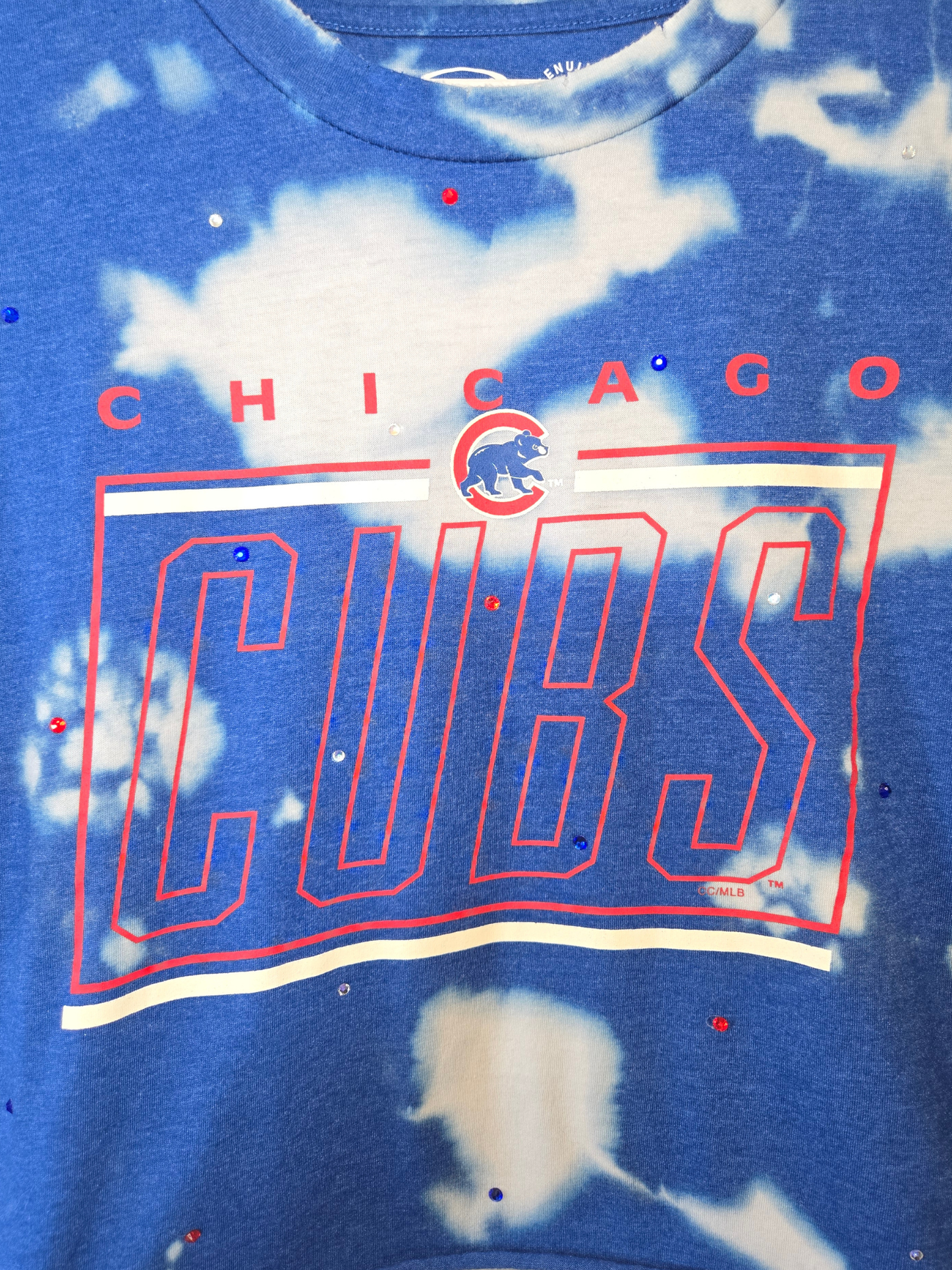 Chicago Cubs Crop Top- Medium