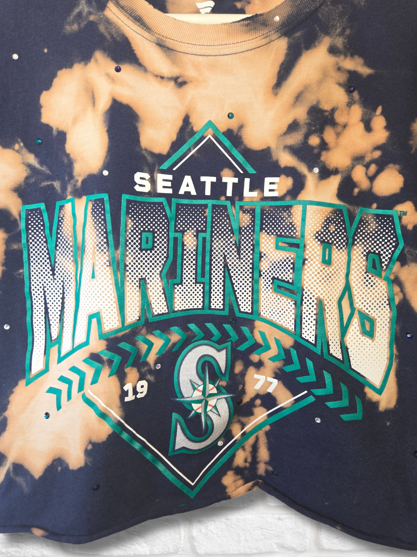 Seattle Mariners Crop Top- Medium