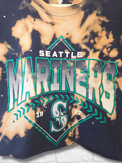 Seattle Mariners Crop Top- Medium