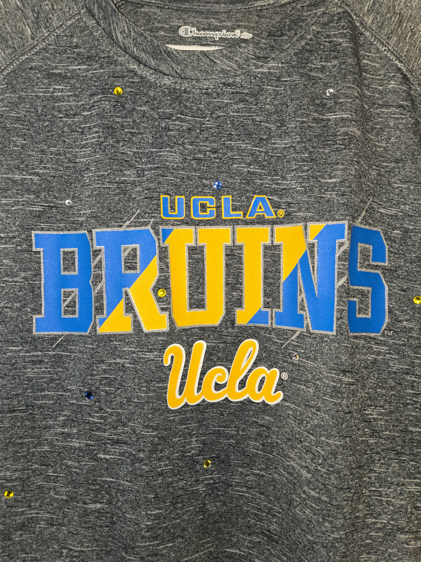 UCLA Bruins Ruffle Crop Top - Small