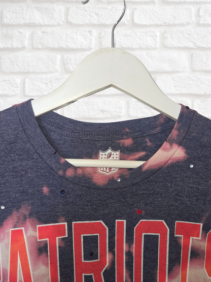 New England Patriots Crop Top- Small