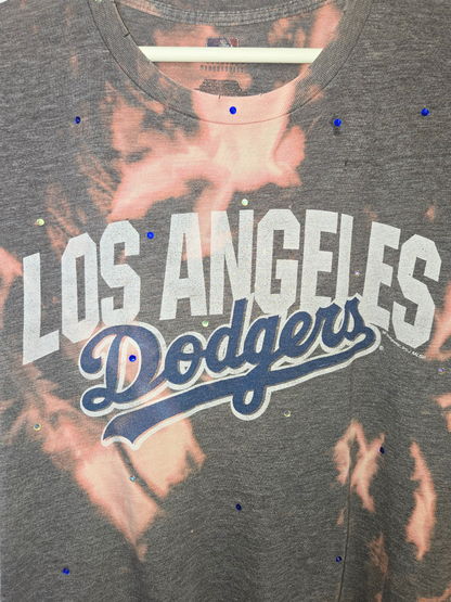 Los Angeles Dodgers Crop Top - Large