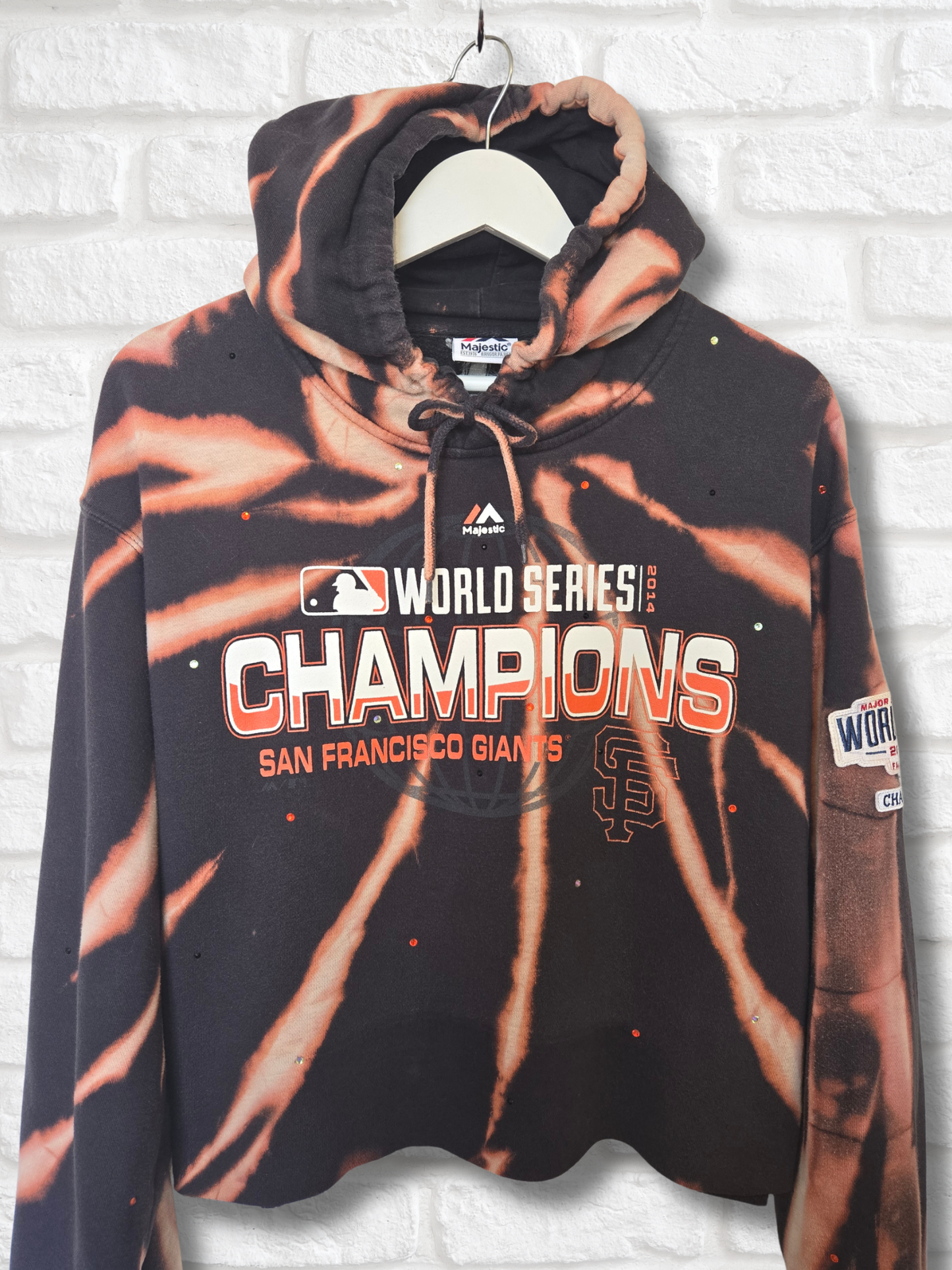 San Francisco Giants Crop Hoodie- XL