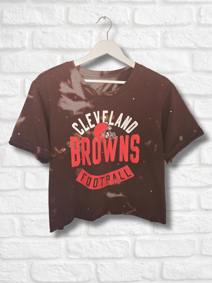 Cleveland Browns Crop Top- Large