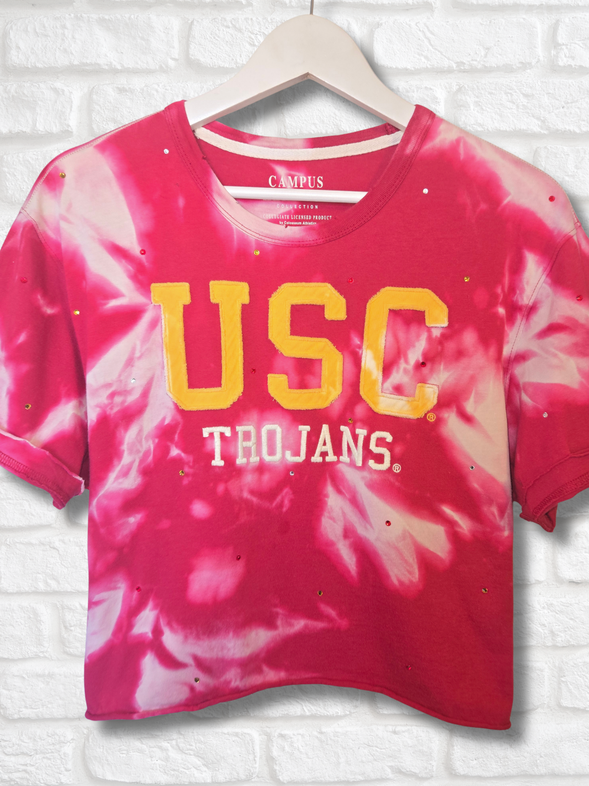 USC Trojans Crop Top- Large