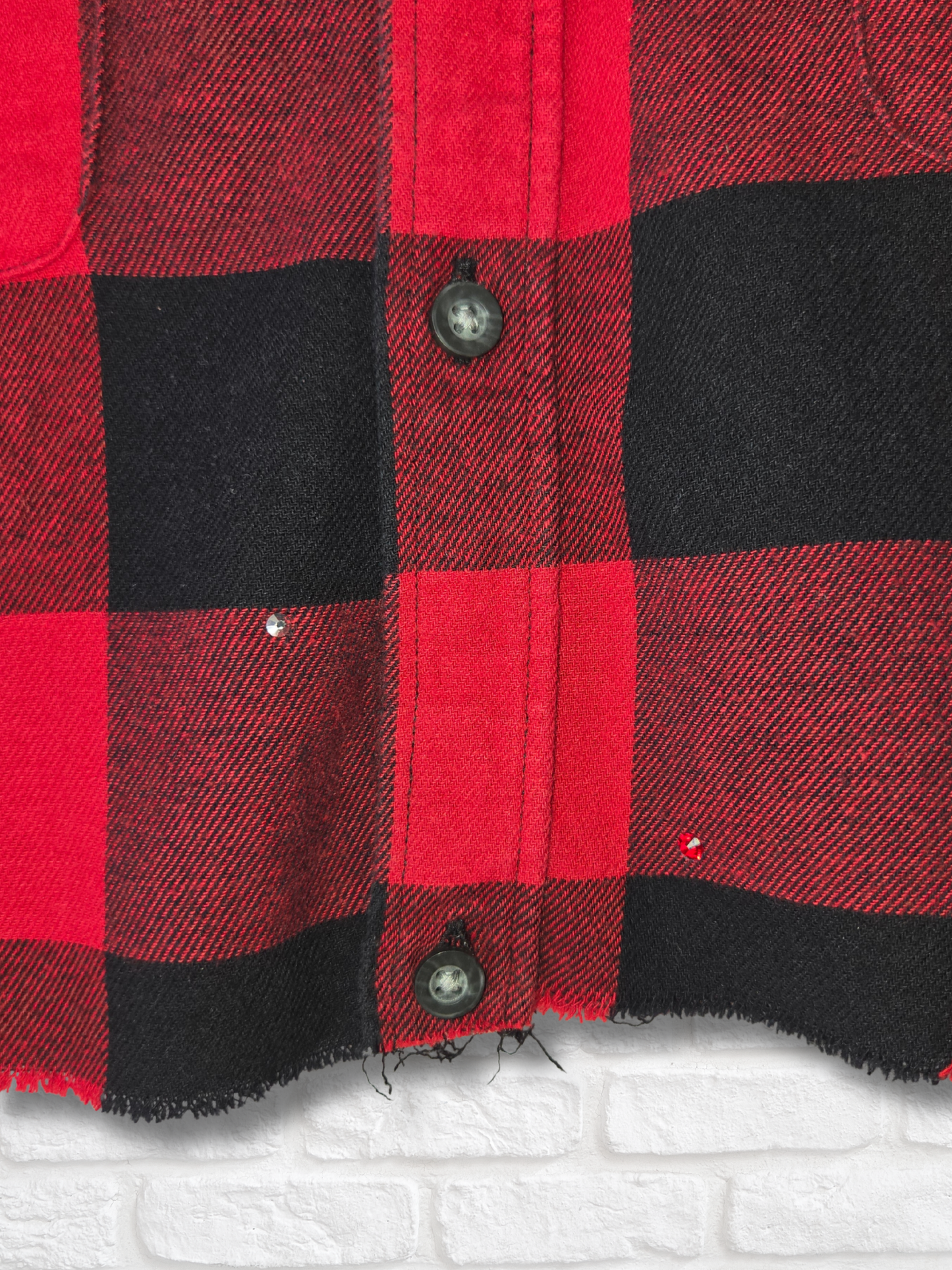 Texas Tech Red Raiders Crop Flannel