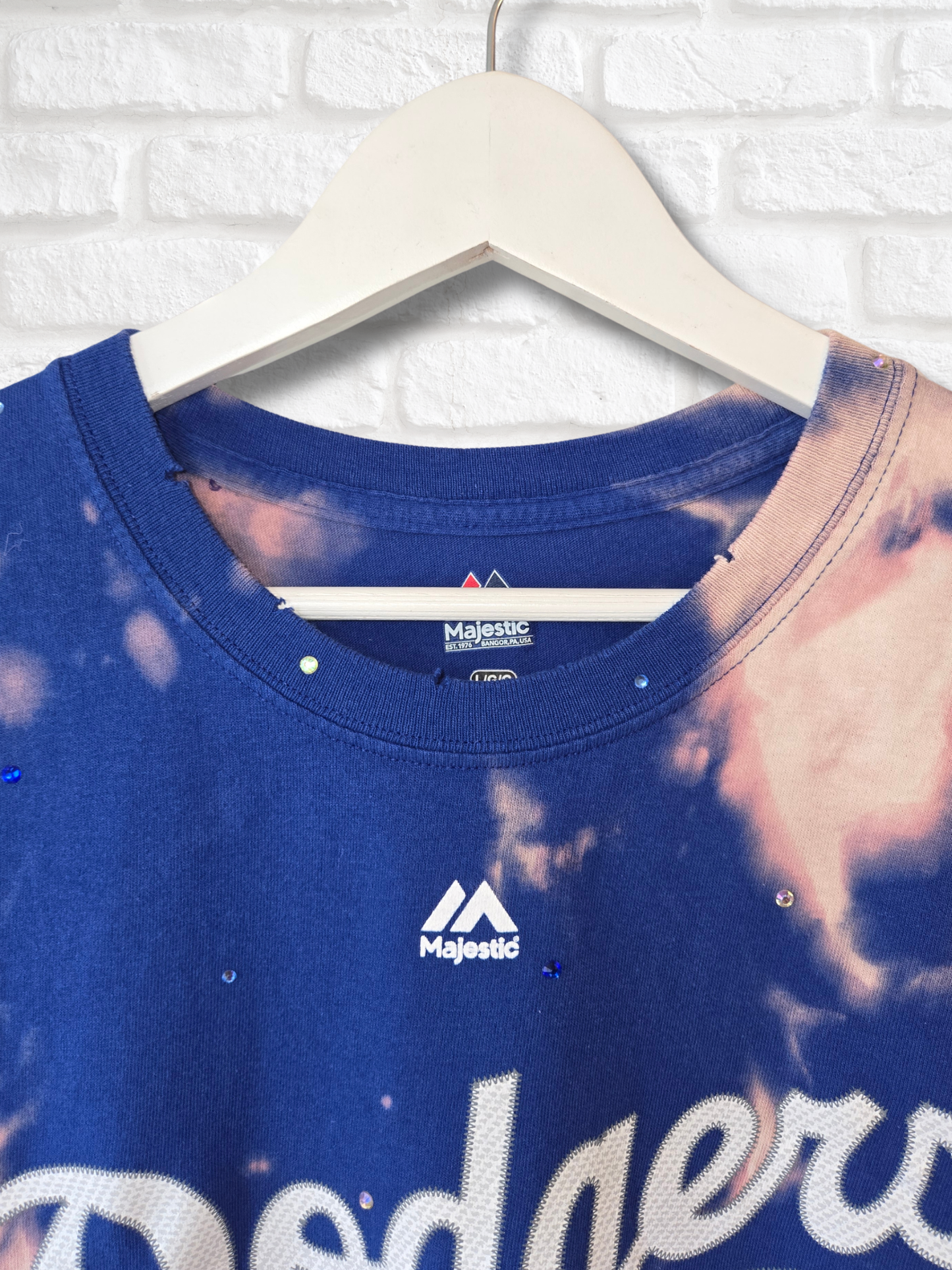 Los Angeles Dodgers Crop Top  - Large
