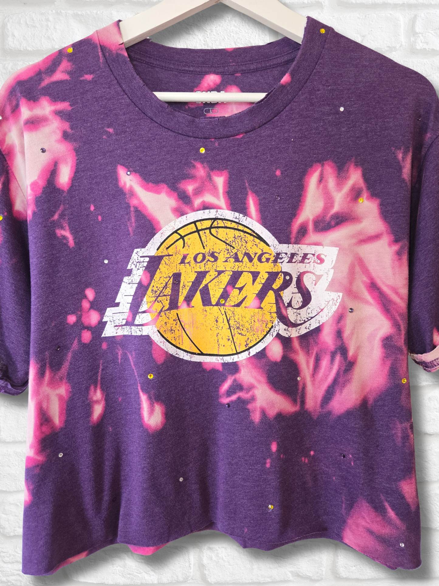 Los Angeles Lakers Crop Top - Large