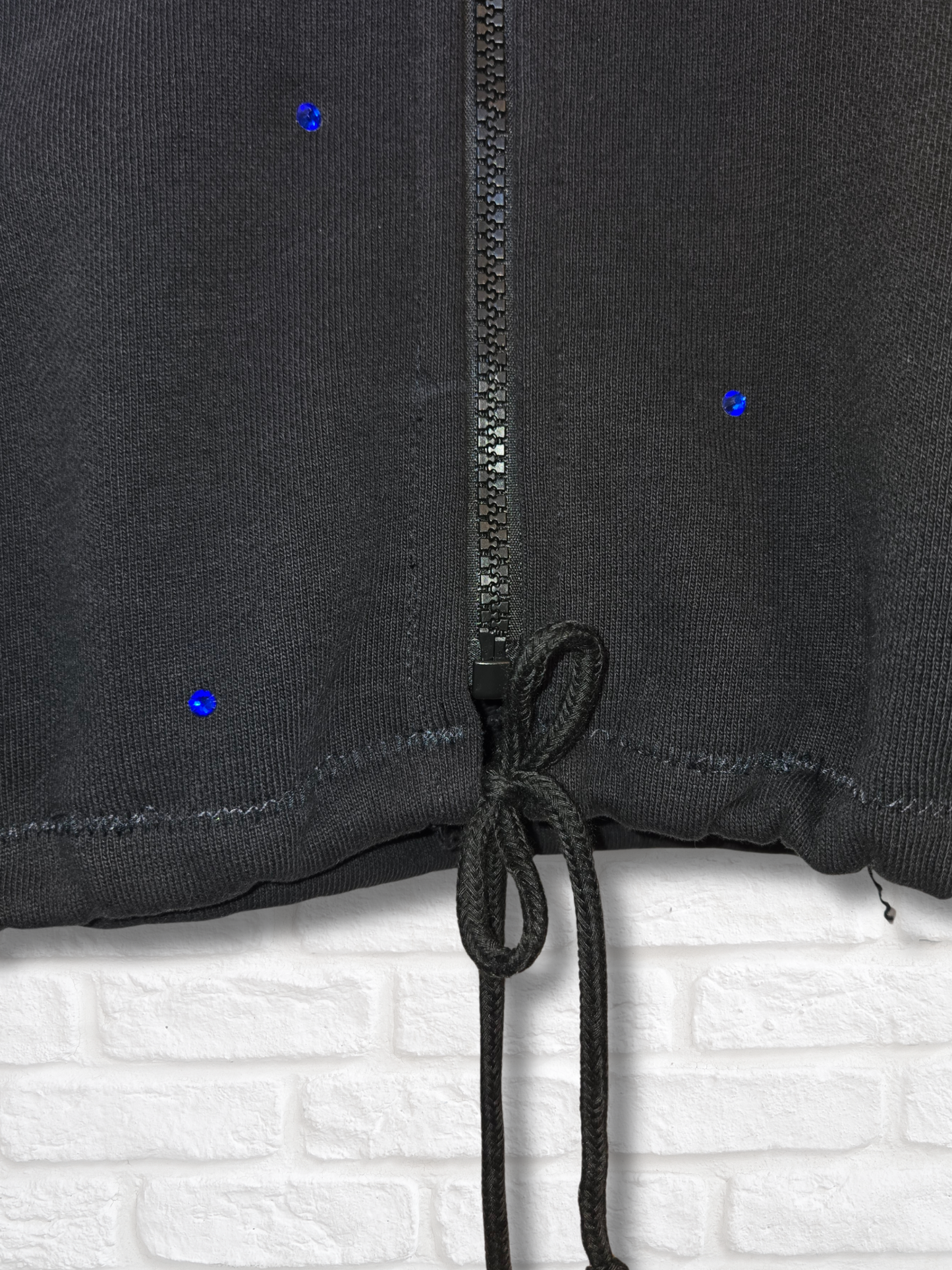 Dodgers HK Crop Zip-Up Sweatshirt