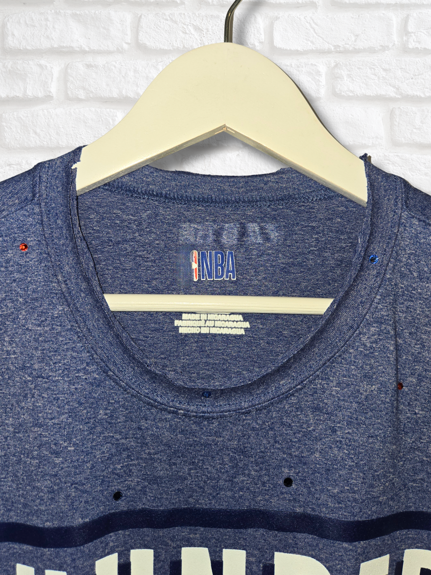 OKC Thunder Crop Top-XL