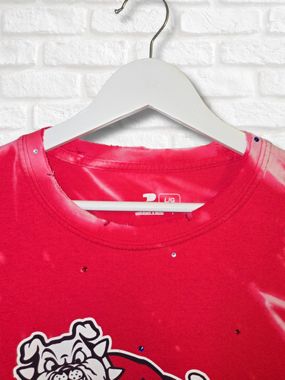 Fresno State Bulldogs Crop Top- Large