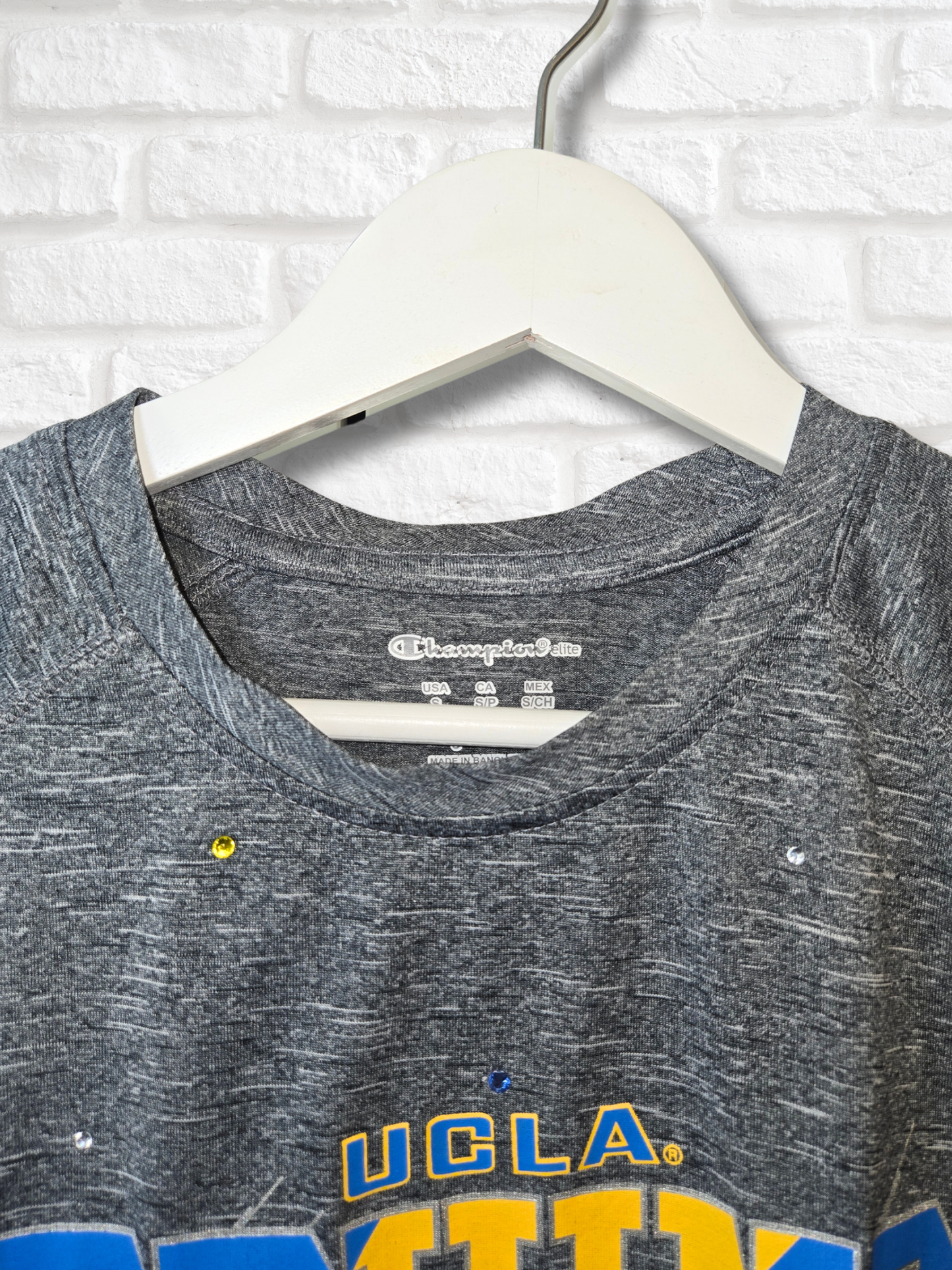 UCLA Bruins Ruffle Crop Top - Small