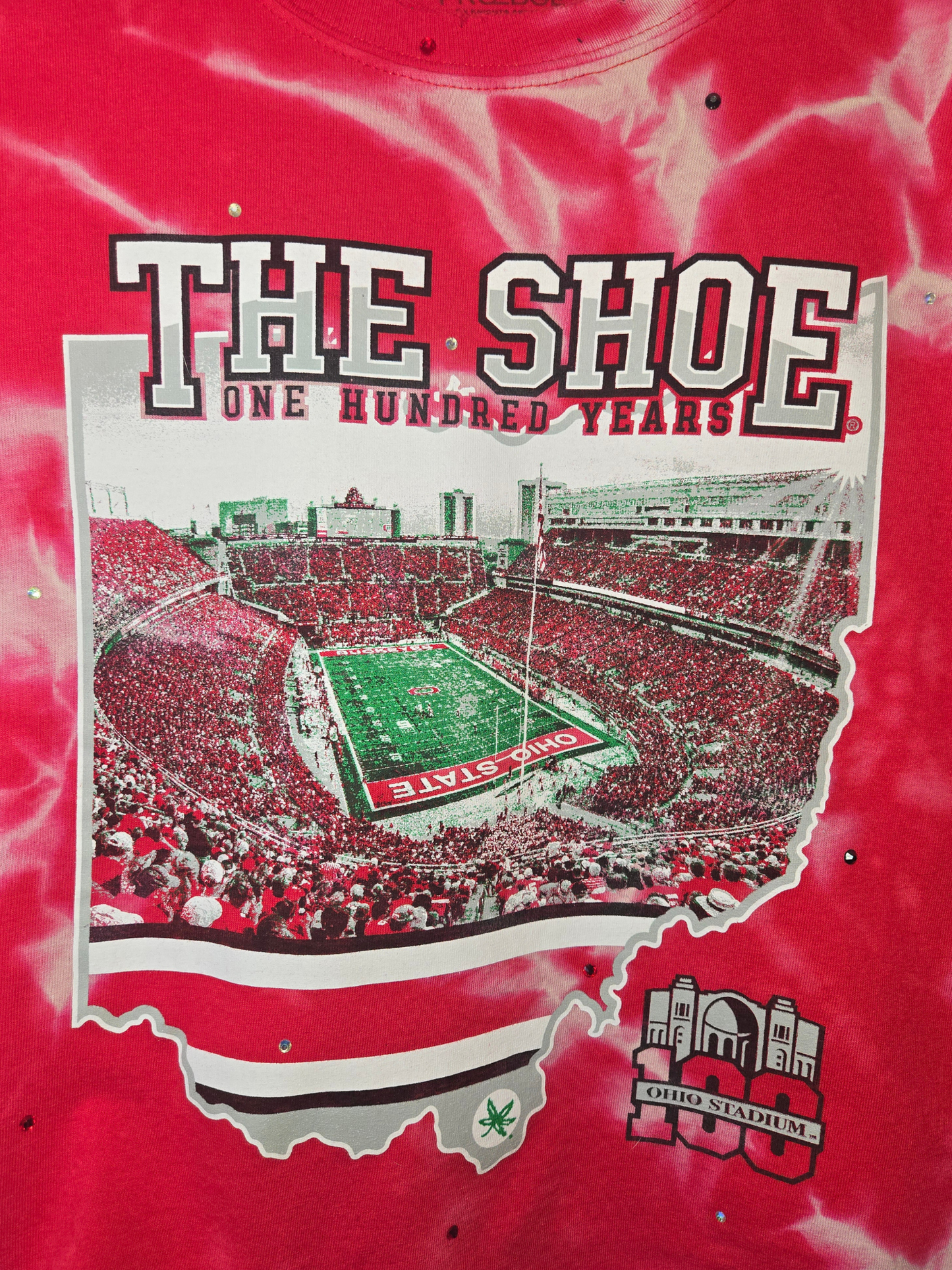 Ohio State Buckeyes Crop Top- Large