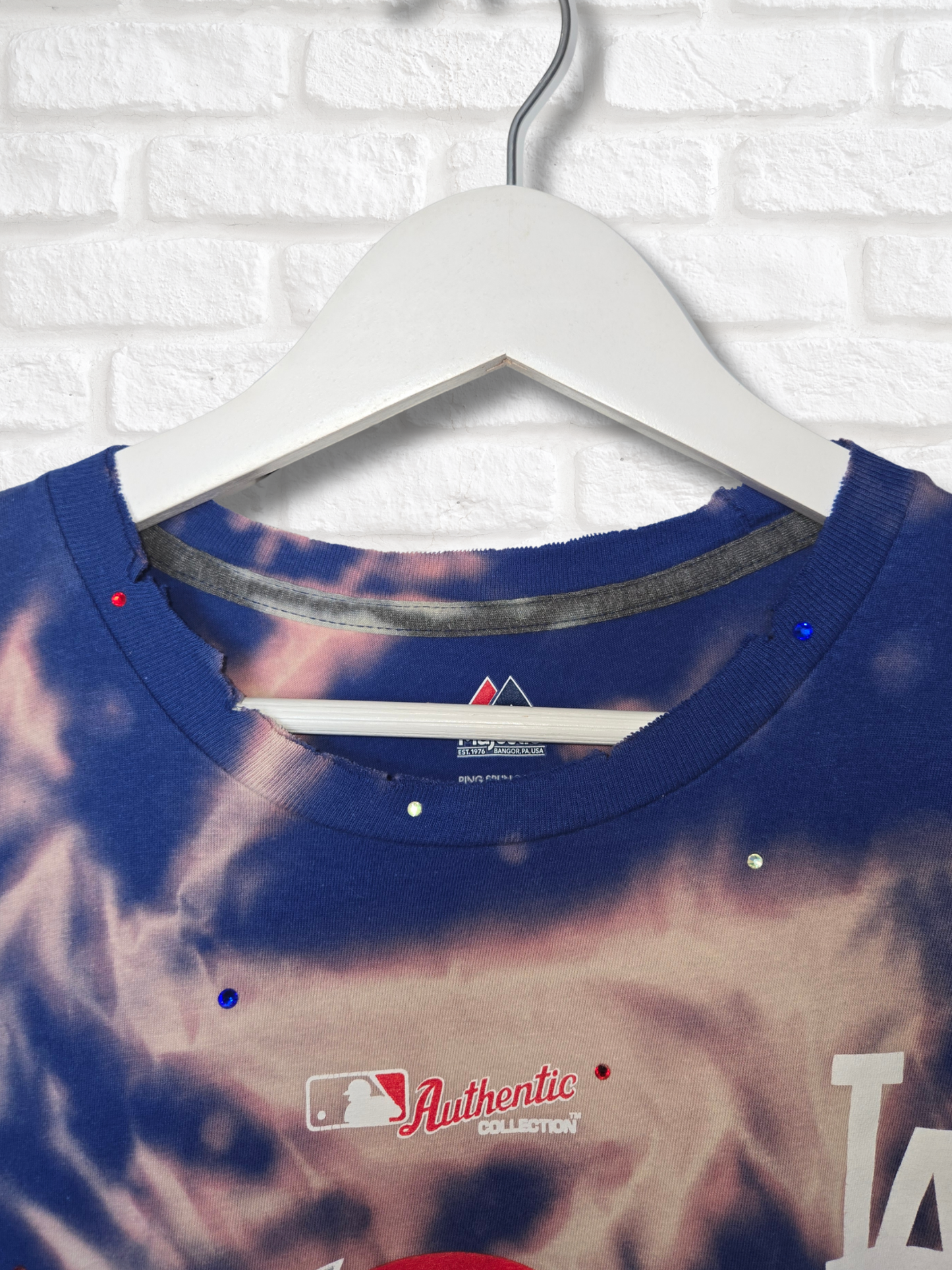 Los Angeles Dodgers Crop Top- Large
