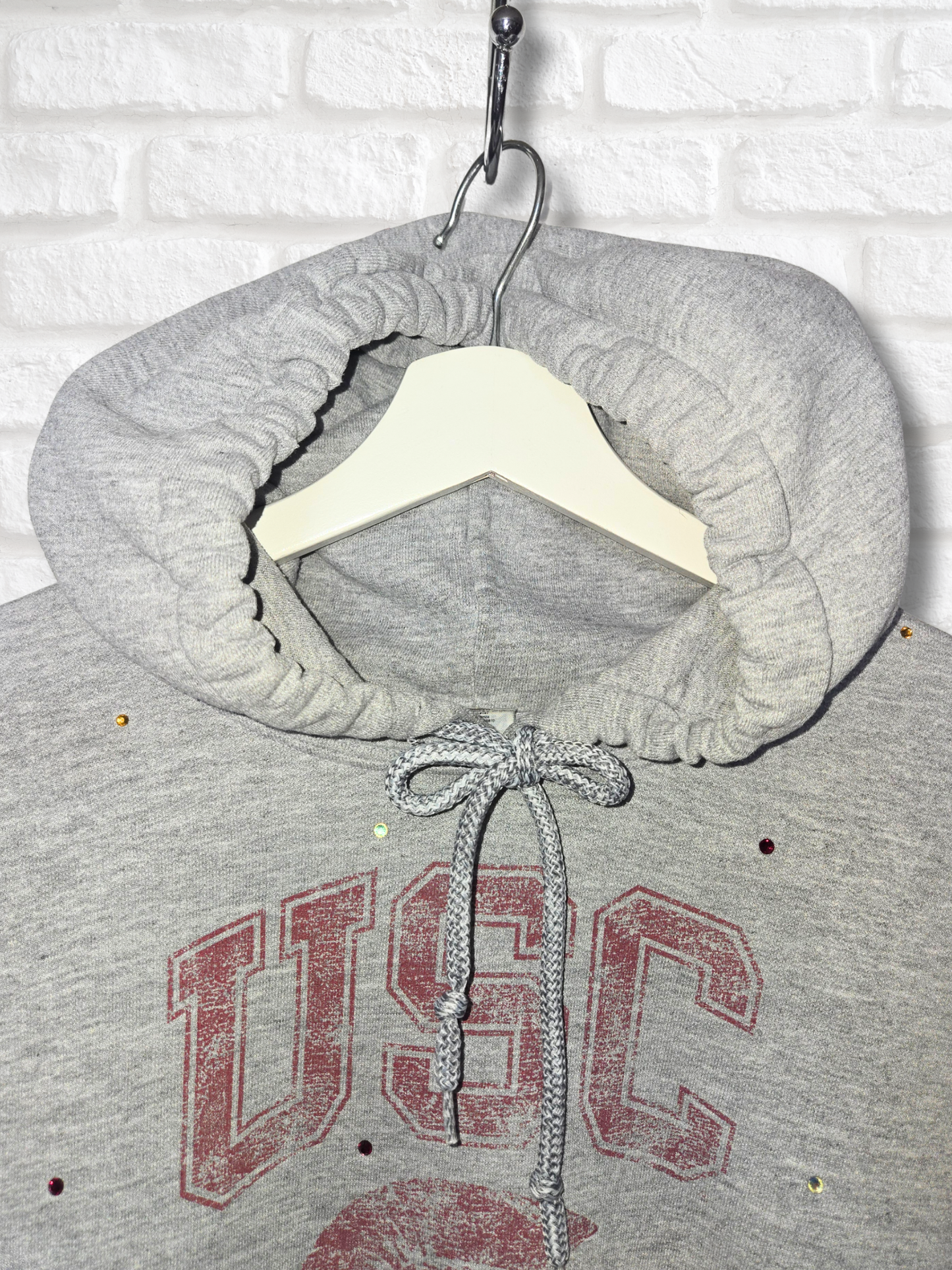 USC Trojans Crop Hoodie- Small