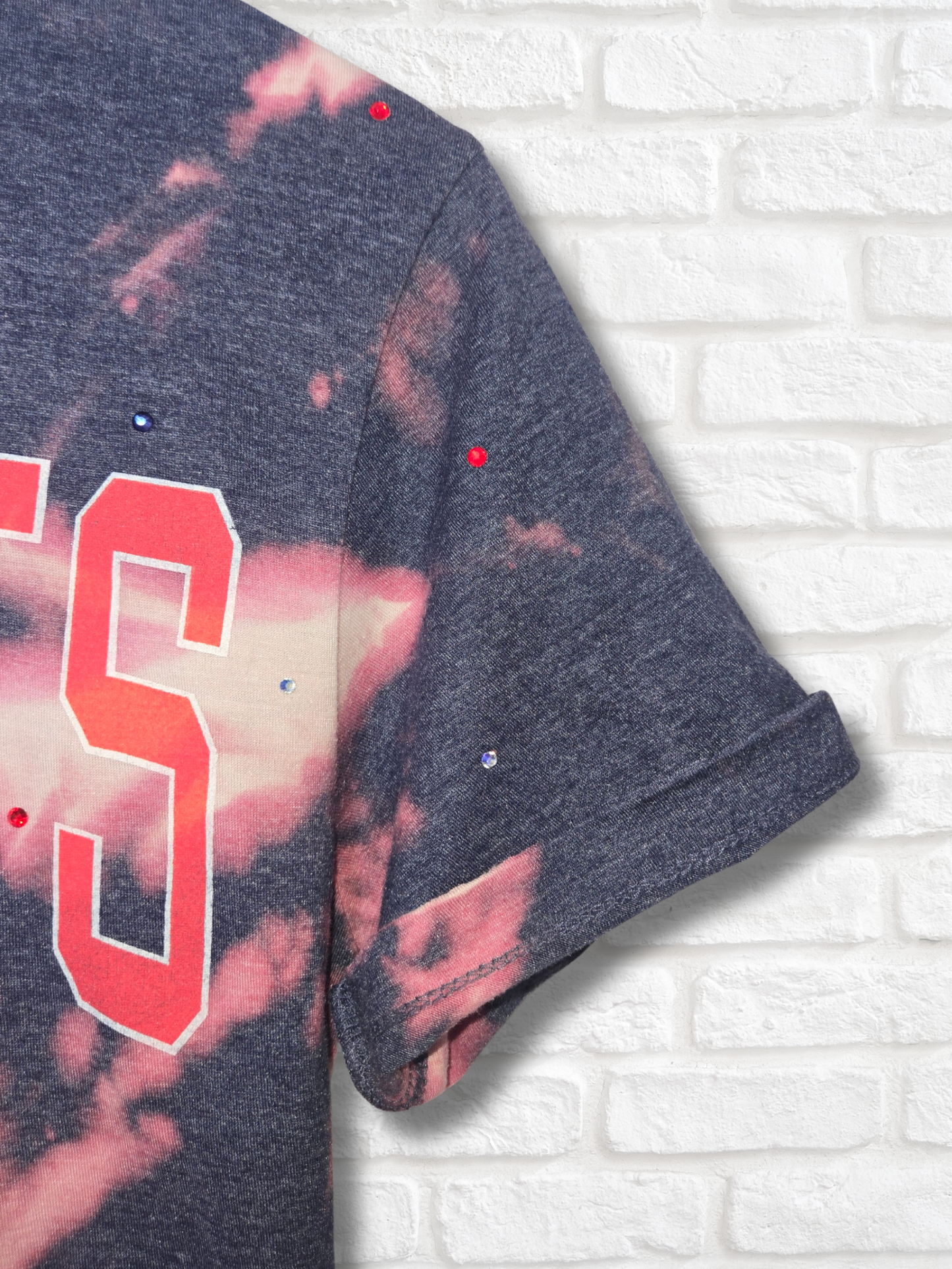New England Patriots Crop Top- Small