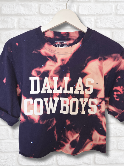 Dallas Cowboys Crop Top- Medium