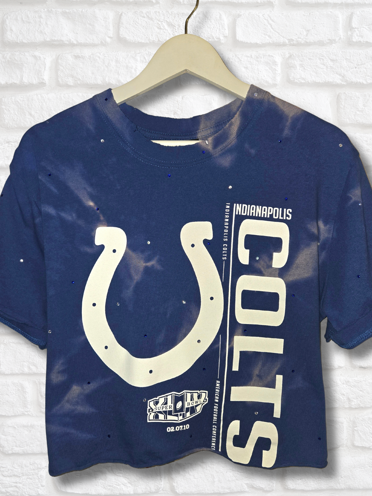 Indianapolis Colts Crop Top- XL