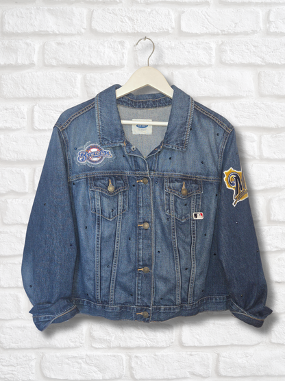 Milwaukee Brewers Loose Fit Jacket- XL