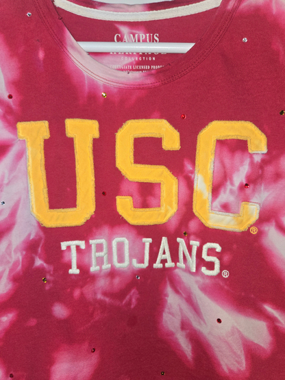 USC Trojans Crop Top- Large