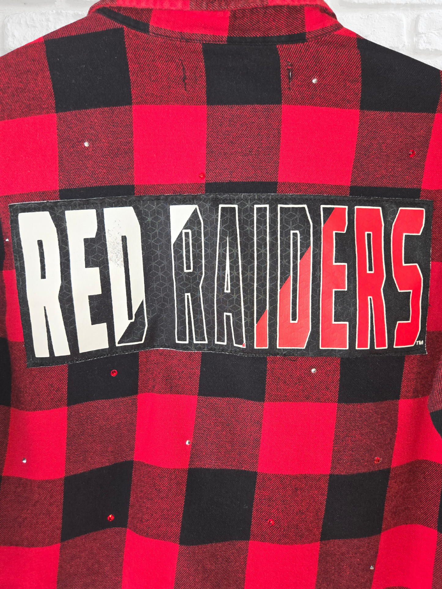 Texas Tech Red Raiders Crop Flannel