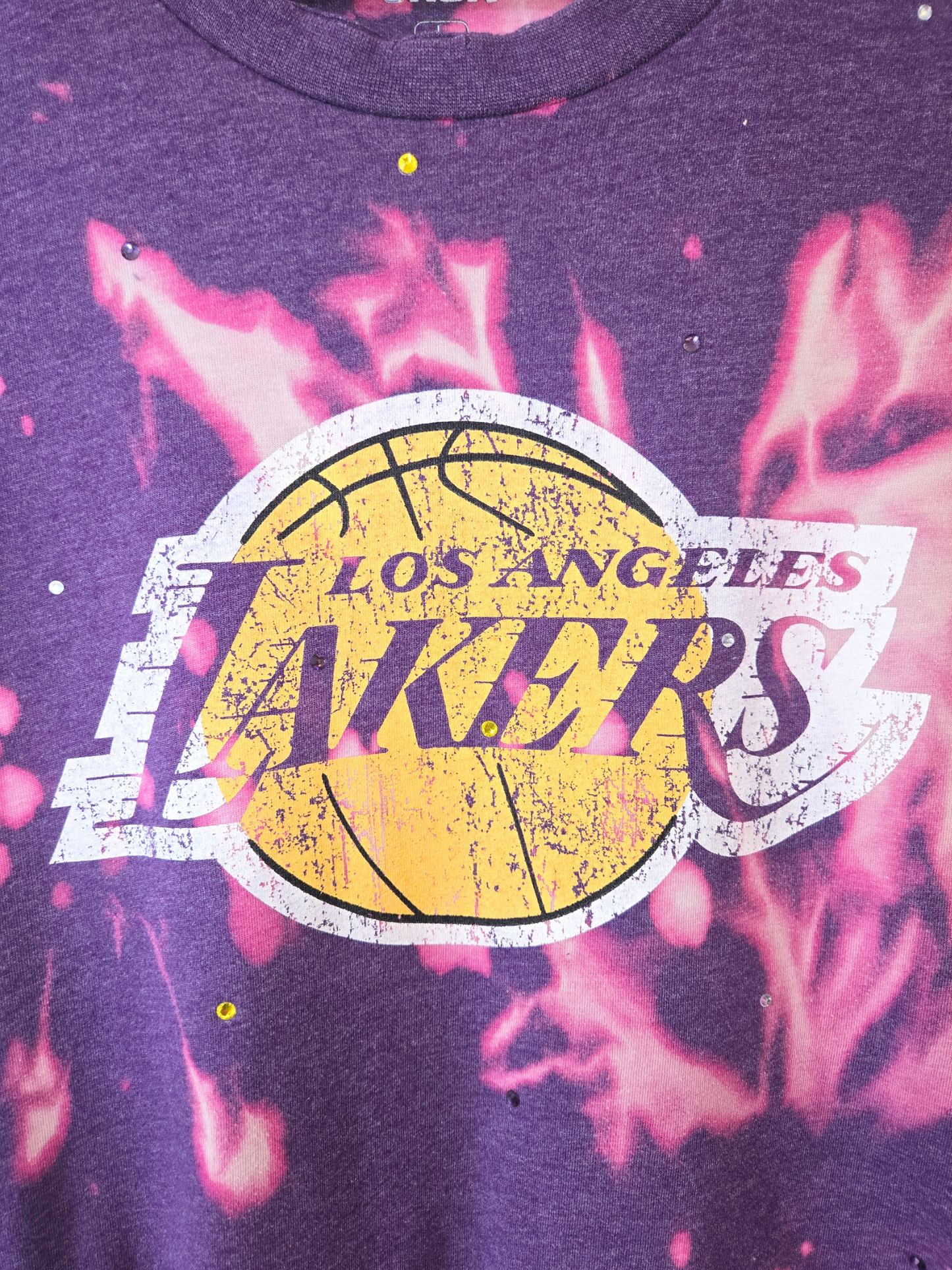 Los Angeles Lakers Crop Top - Large