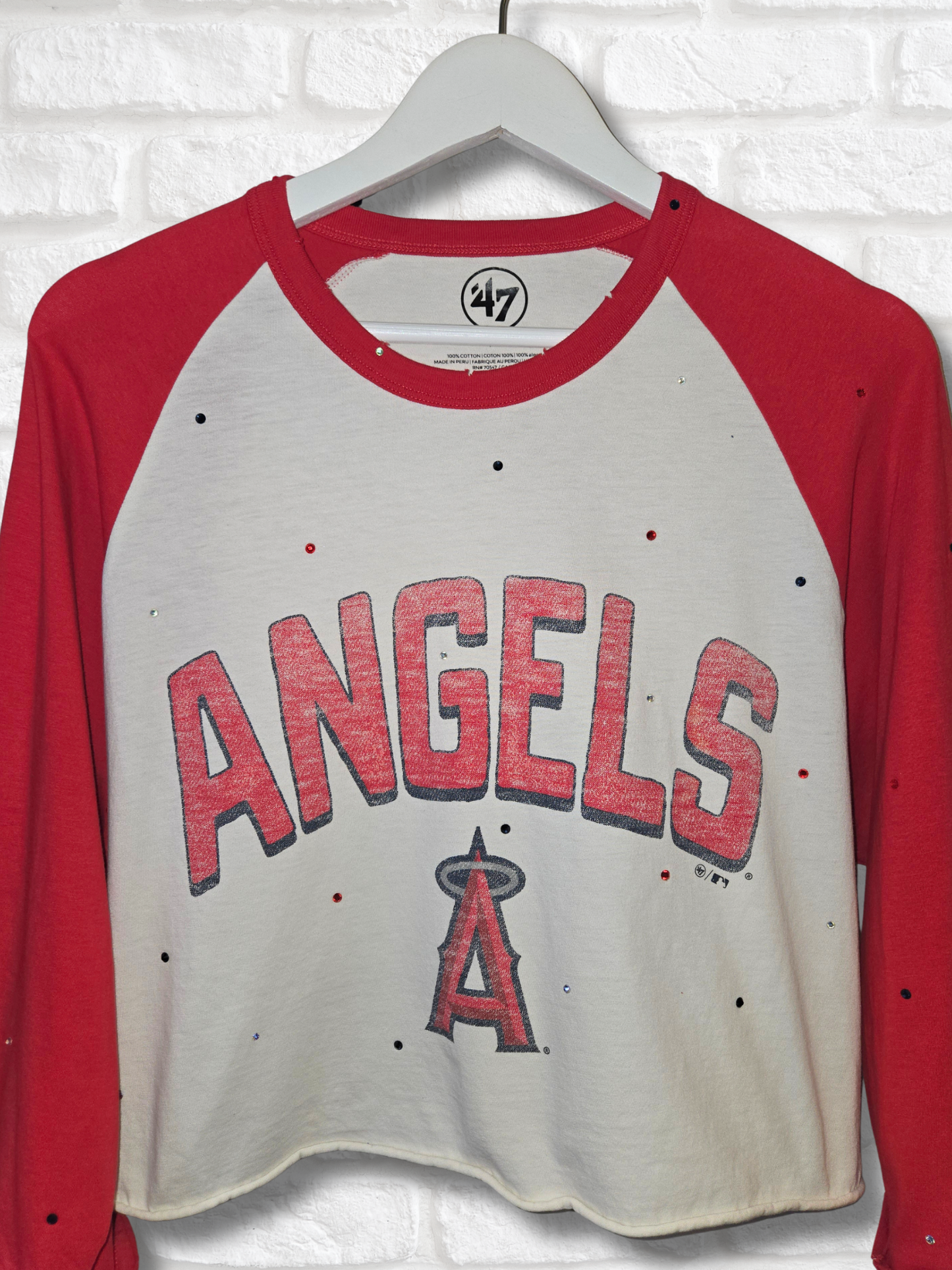Los Angeles Angels Crop Top- Large