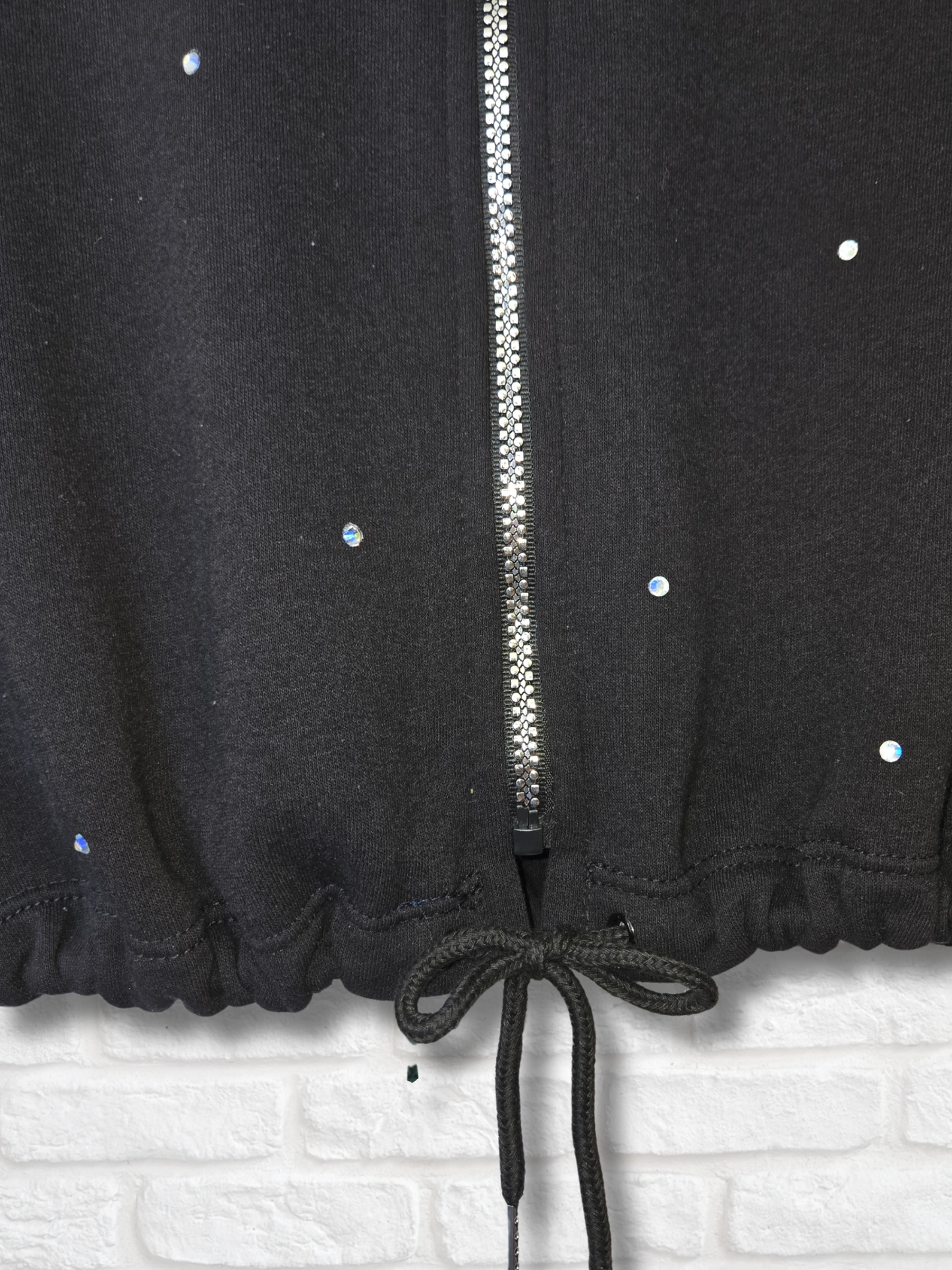 Dodgers HK Crop Zip-Up Sweatshirt
