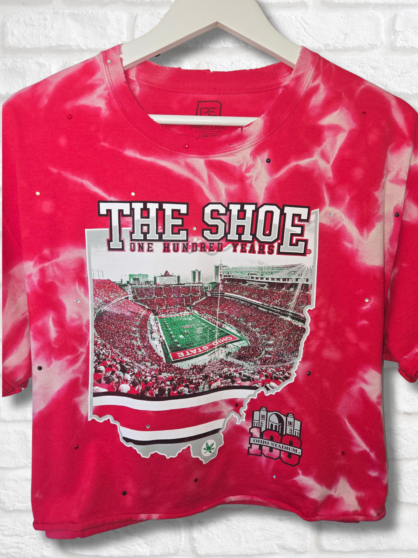 Ohio State Buckeyes Crop Top- Large