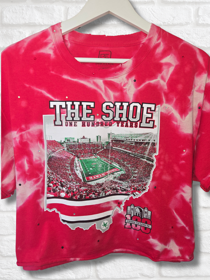 Ohio State Buckeyes Crop Top- Large