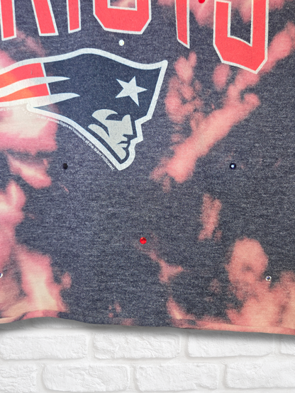 New England Patriots Crop Top- Small