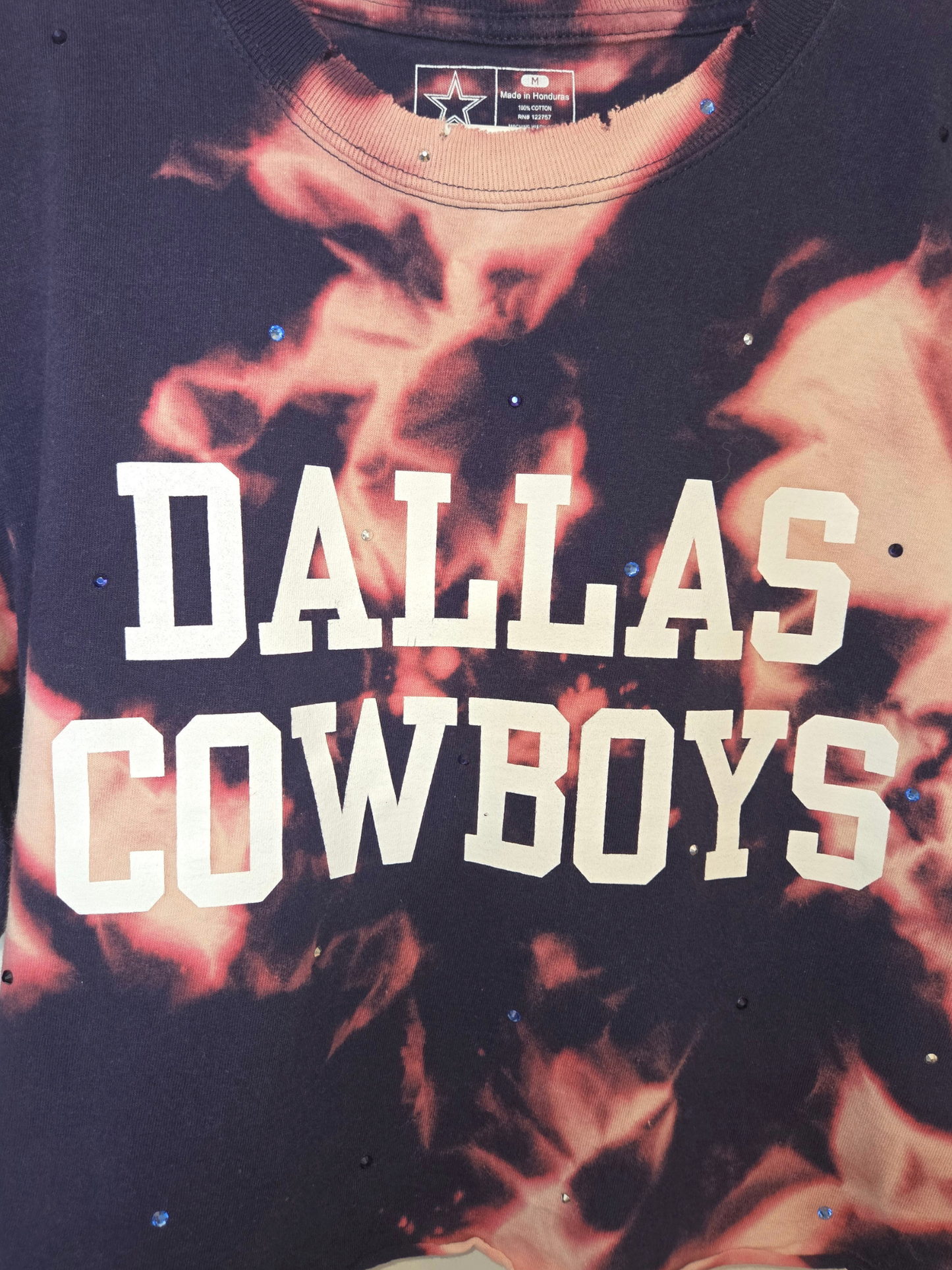Dallas Cowboys Crop Top- Medium