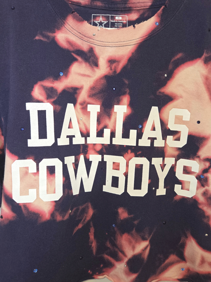 Dallas Cowboys Crop Top- Medium