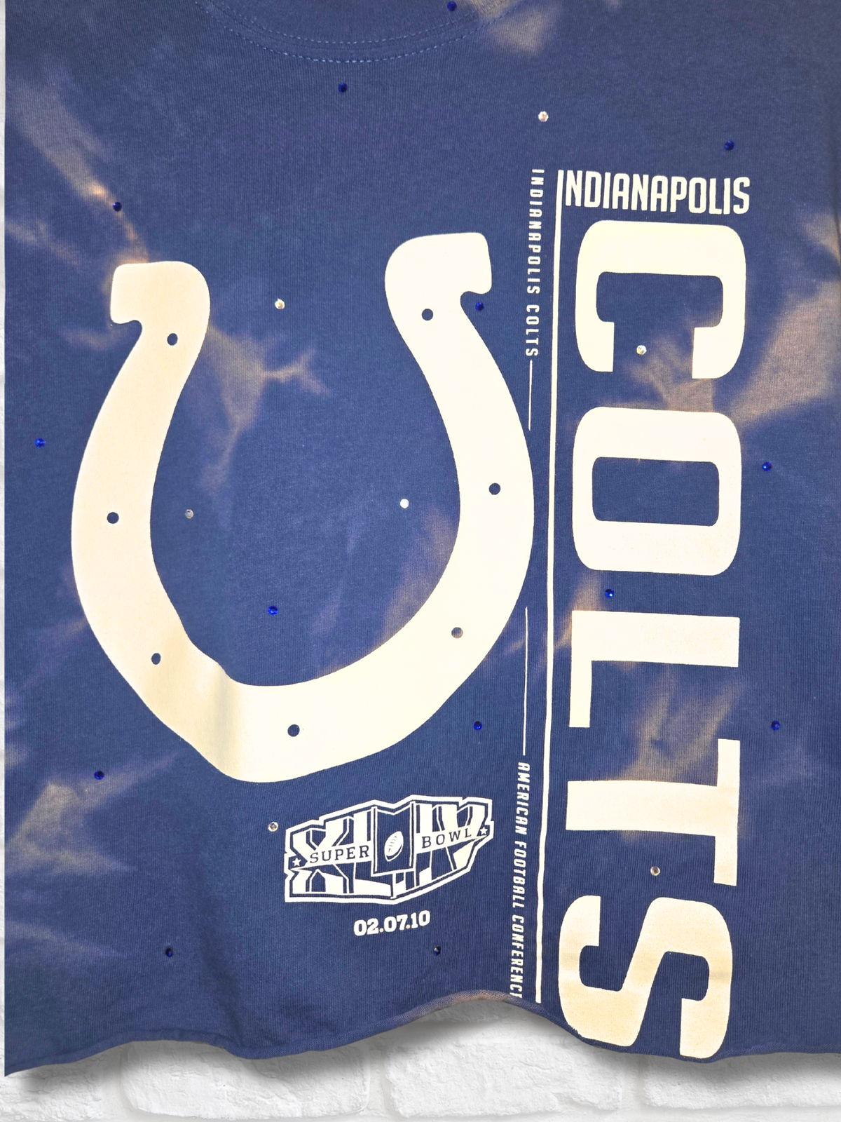 Indianapolis Colts Crop Top- XL