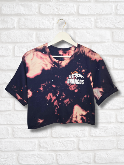 Denver Broncos Crop Top- Medium